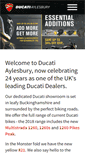 Mobile Screenshot of ducatiaylesbury.co.uk